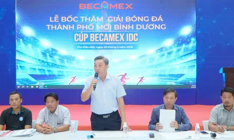 Giải bóng đá Thành phố mới Bình Dương - Cúp Becamex IDC 2023: Thu hút 155 đội tham dự