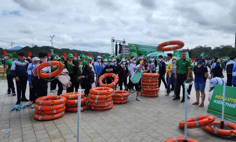 Nestle MILO đồng hành cùng Chương trình Ngày Olympic trẻ em và phát động tập luyện bơi phòng, chống đuối nước tại Lâm Đồng