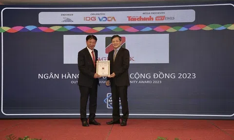Ngân hàng Agribank vinh dự nhận 3 giải thưởng Ngân hàng Việt Nam tiêu biểu