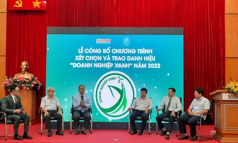 Chương trình xét chọn và trao danh hiệu “Doanh nghiệp Xanh” năm 2023
