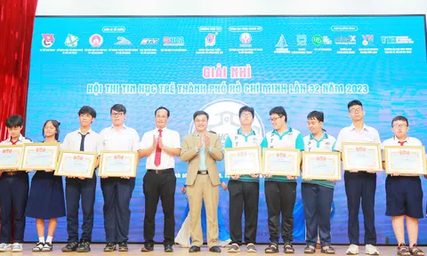 Tổng kết và trao giải Hội thi Tin học trẻ TP. Hồ Chí Minh lần thứ 32 năm 2023