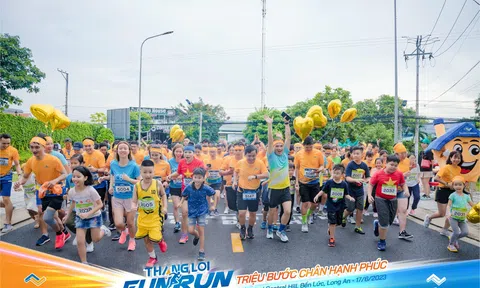 Giải chạy bộ “Thang Loi Fun Run 2023” mang đến những xúc cảm khó quên