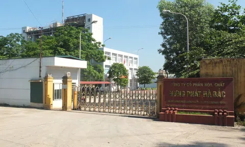 Bắc Giang: Công ty CP Hóa chất Hưng Phát Hà Bắc hoạt động không có giấy chứng nhận