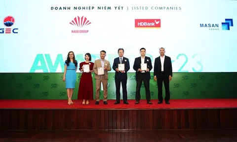 Được đánh giá cao về ESG, Masan Group nhận giải Top 50 Doanh nghiệp phát triển bền vững 2023
