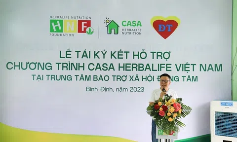 Herbalife Việt Nam gia hạn hợp tác với Casa Herbalife giúp nâng cao chất lượng bữa ăn hàng ngày cho hơn 1.100 trẻ em