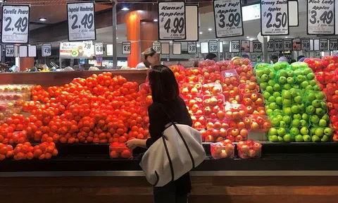 Giá thực phẩm tăng nhanh hơn lạm phát ở Australia