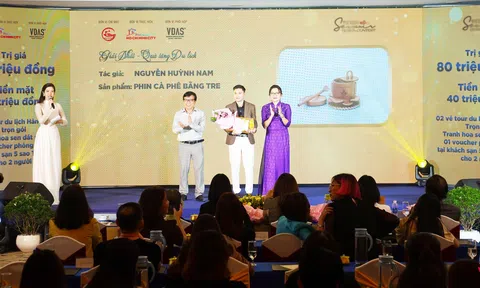 Trao giải cuộc thi thiết kế quà tặng lưu niệm du lịch TP. Hồ Chí Minh