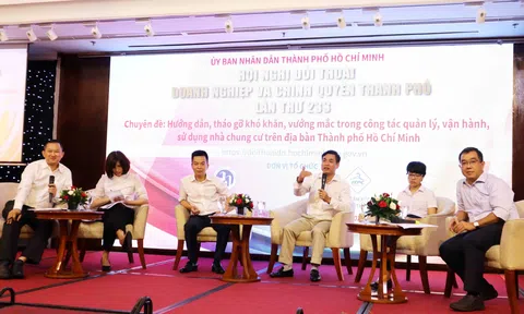 Đối thoại, hướng dẫn tháo gỡ vướng mắc trong công tác quản lý, vận hành, sử dụng nhà chung cư tại TP. Hồ Chí Minh