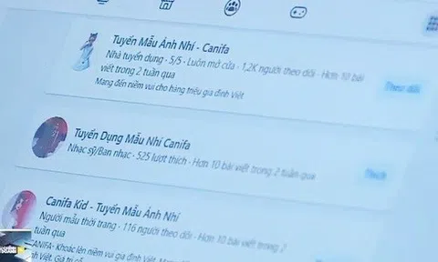 Cảnh báo thủ đoạn lừa đảo mới về "tuyển mẫu nhí chụp ảnh làm đại diện thương hiệu"