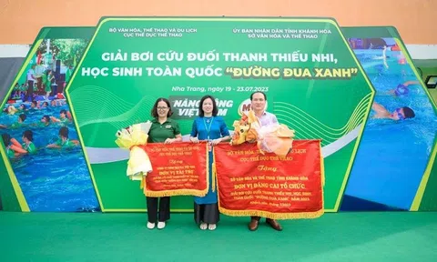 Nhãn hàng Nestlé MILO đồng hành cùng Giải bơi “Đường đua xanh” 2023