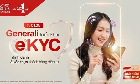 Generali Việt Nam triển khai định danh khách hàng điện tử, đẩy mạnh thực hiện chiến lược “Bảo Hiểm Minh Bạch”