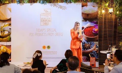 Chương trình “Trải nghiệm sản phẩm thực phẩm Hy Lạp Châu Âu chứng nhận PDO & PGI chất lượng cao, an toàn và bền vững” tại Việt Nam