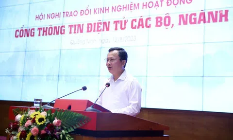 Hội nghị trao đổi kinh nghiệm hoạt động Cổng Thông tin điện tử các bộ, ngành năm 2023