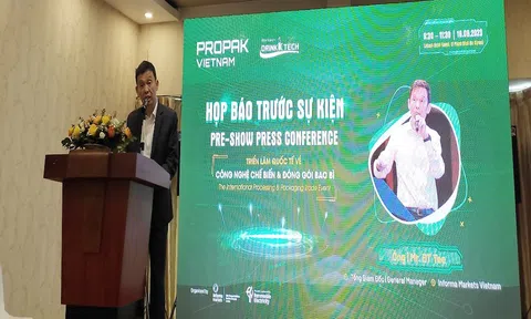 Hơn 450 đơn vị tham gia Triển lãm quốc tế lần thứ 16 về công nghệ xử lý, chế biến và đóng gói bao bì