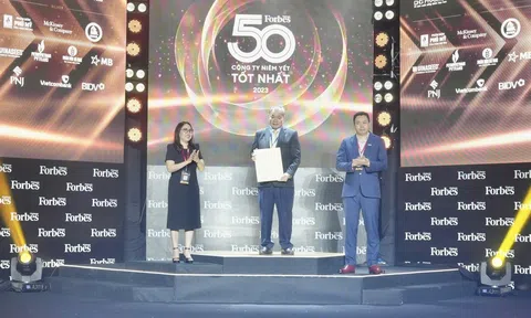 Lần thứ 3 liên tiếp Becamex IDC được vinh danh Top 50 Công ty niêm yết tốt nhất Việt Nam