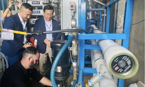 Chuyển giao công nghệ lọc nước, hướng đến hạ tầng dùng chung