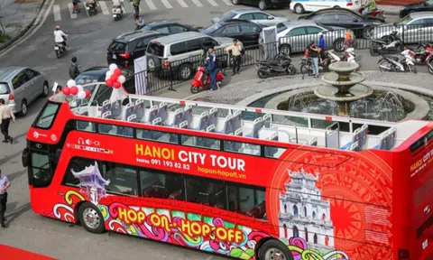 Hà  Nội tặng vé thăm quan bằng xe buýt 2 tầng trong kỳ nghỉ lễ Quốc khánh