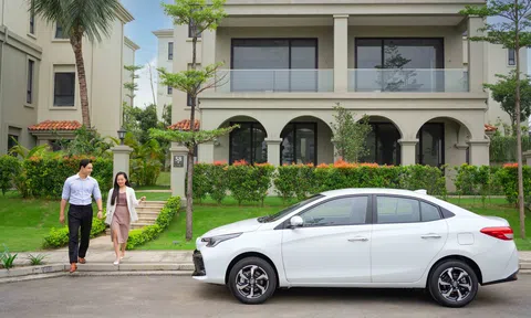 Người mua xe Toyota Vios trong tháng 9/2023 sẽ được miễn 100% lệ phí trước bạ