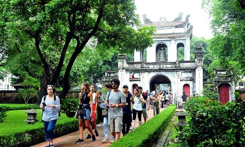 Du khách đến Hà Nội tăng mạnh trong kỳ nghỉ lễ Quốc khánh