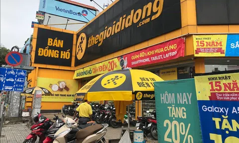 Thị giá tăng mạnh, lãnh đạo Thế giới Di động và nhóm quỹ ngoại liên tục bán ra cổ phiếu MWG