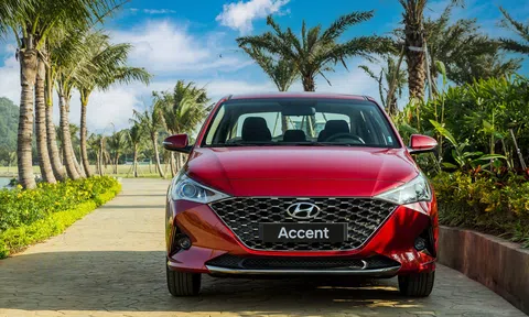 Accent tiếp tục là mẫu xe Hyundai bán chạy nhất Việt Nam