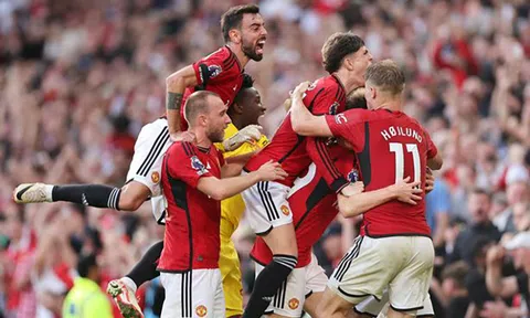 MU thắng phút chót, Scott McTominay giữ lại ghế cho Ten Hag