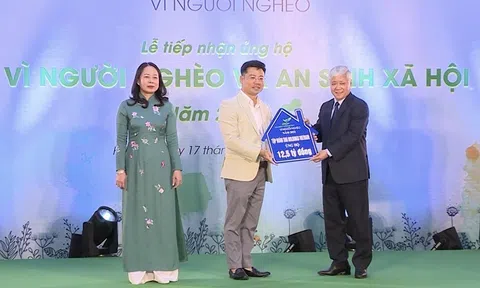 Doanh nghiệp ủng hộ 12,5 tỷ đồng xây nhà đại đoàn kết cho người nghèo tại Tuyên Quang, Nghệ An và Hà Tĩnh