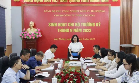 Hải Phòng: Điểm sáng về phát triển Đảng viên trong doanh nghiệp tại Khu công nghiệp