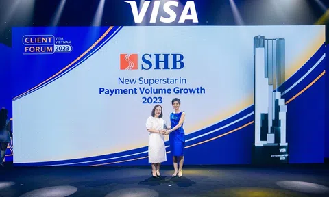 VISA vinh danh SHB là “Ngôi sao tăng trưởng thẻ năm 2023”