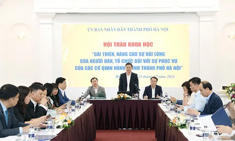 Hà Nội: Bàn giải pháp nâng cao sự hài lòng của người dân với sự phục vụ của các cơ quan hành chính Hà Nội