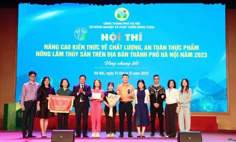 Quận Tây Hồ xuất sắc giành giải Đặc biệt Hội thi "Nâng cao kiến thức về chất lượng, ATTP nông, lâm, thủy sản" thành phố Hà Nội năm 2023