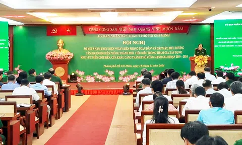 TP Hồ Chí Minh tổ chức hội nghị sơ kết 5 năm “Ngày Biên phòng toàn dân”