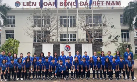 U20 nữ Việt Nam lên đường tham dự Vòng chung kết U20 nữ châu Á 2024