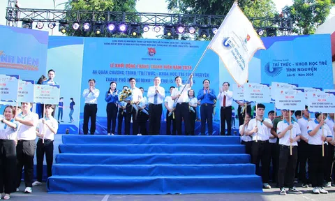 Ra quân Trí thức khoa học trẻ tình nguyện Thành phố Hồ Chí Minh năm 2024