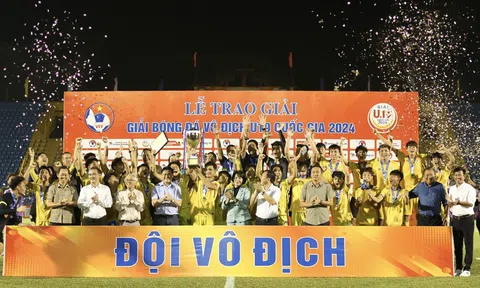 U19 Hà Nội lên ngôi vô địch giải U19 quốc gia 2024