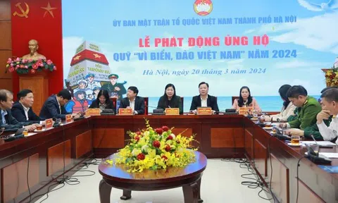 Hà Nội: Lễ phát động ủng hộ Quỹ “Vì biển, đảo Việt Nam” năm 2024