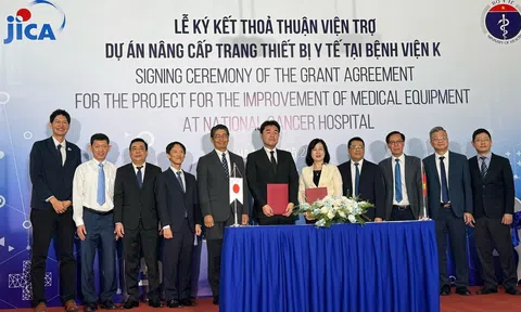 JICA hỗ trợ nâng cấp trang thiết bị y tế cho Bệnh viện K