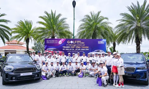 Gây quỹ xây cầu từ thiện qua giải golf HREC - Tranh cup Vĩnh Thuận