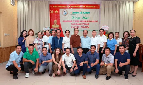 Tạp chí Doanh nghiệp và kinh tế xanh họp mặt kỷ niệm 99 năm Ngày Báo chí cách mạng Việt Nam 21/6/1925-21/6/2024