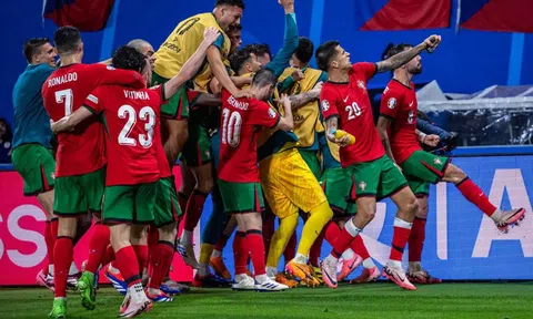 Bồ Đào Nha lội ngược dòng thành công trước Cộng hòa Czech