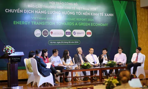Hội thảo công bố Báo cáo thường niên kinh tế Việt Nam 2024: chuyển dịch năng lượng hướng tới nền kinh tế xanh