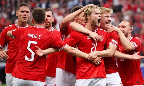 Đội tuyển Anh chia điểm với Đan Mạch tại Bảng C