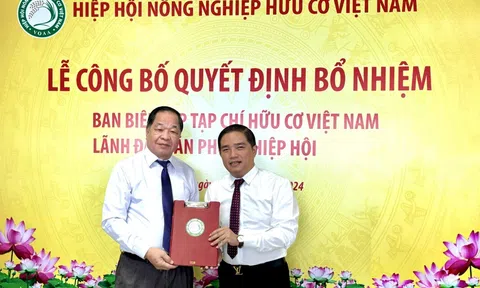 Tạp chí Hữu cơ Việt Nam có tân Phó Tổng biên tập