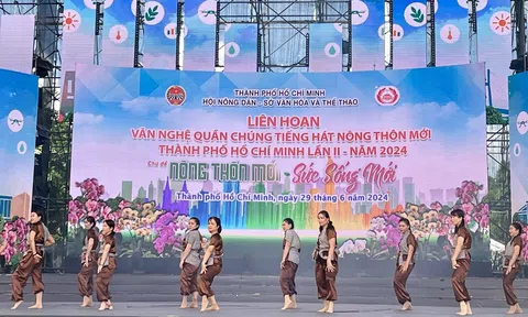 Liên hoan văn nghệ Tiếng hát Nông thôn mới TP. Hồ Chí Minh với chủ đề: “Nông thôn mới - Sức sống mới”