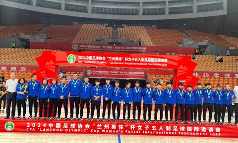 Đánh rơi chiến thắng trước Uzbekistan, Việt Nam nhận huy chương bạc giải giao hữu Futsal nữ quốc tế 2024
