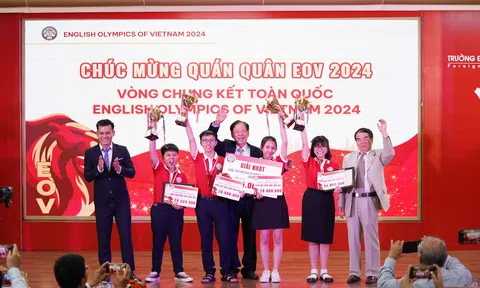 English Olympics of Vietnam (EOV) 2024: Hành trình truyền cảm hứng về sức trẻ với bản lĩnh và khát khao vươn xa