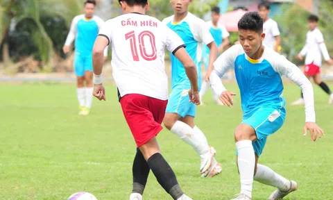 Vòng loại giải bóng đá Vô địch U15 Quốc gia 2024 chính thức khởi tranh