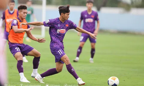 Đội tuyển U22 Việt Nam tập trung huấn luyện đợt 1 năm 2024