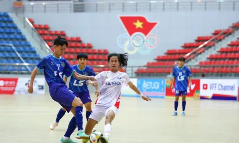 CLB Thái Sơn Nam TP. Hồ Chí Minh đứng đầu bảng lượt đi giải Futsal nữ Vô địch quốc gia 2024