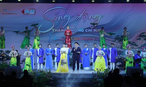 Chương trình nghệ thuật “Đêm Việt Nam”: Lời chào ấn tượng của Thành phố Hồ Chí Minh